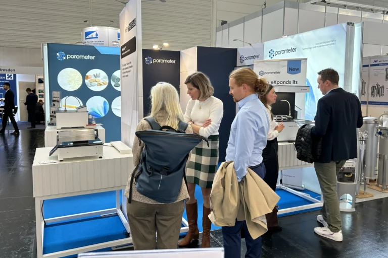 MemCast exhibition stand on FILTECH 2024 in Cologne